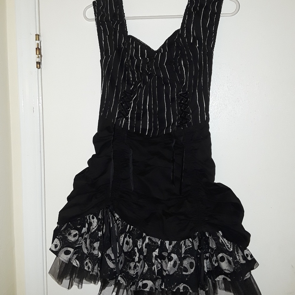 🎃HALLOWEEN SALE🎃 Hot Topic Jack Skelington dress